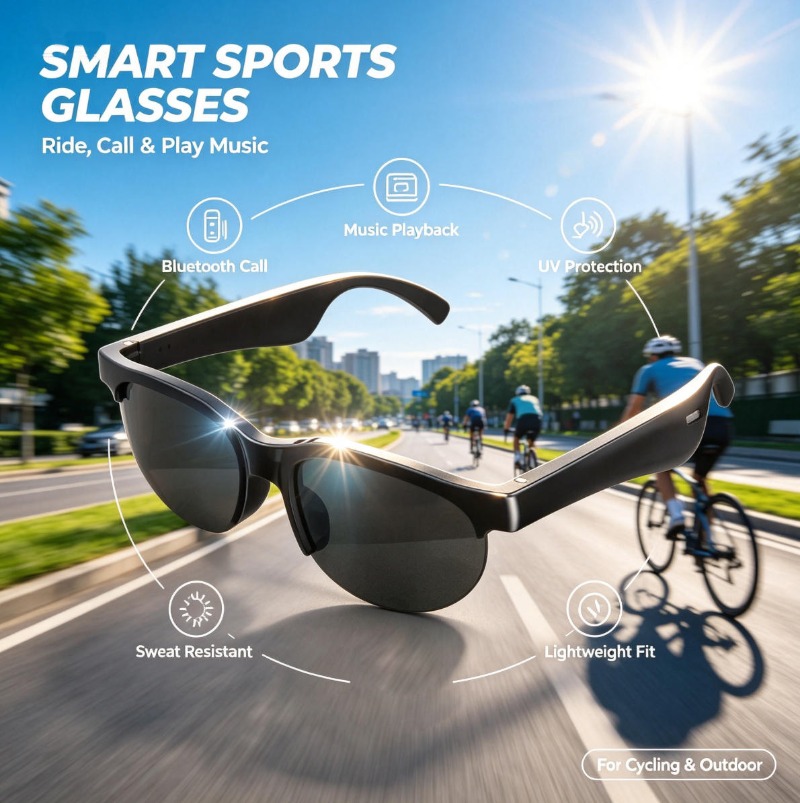 스마트 오디오 선글라스 블루투스 통화 AI 번역 오픈이 - Smart Glasses Lens 리뷰 및 가격
